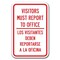 Signmission Safety Sign, 12 in Height, Aluminum, School Safety - V Must A-1218 School Safety - V Must - alternate 1